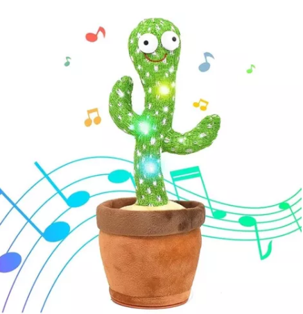 Juguete Didáctico Cactus Bailarín con luces y sonidos